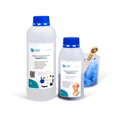 Жидкий литьевой пластик для заливки в формы Artline Liquid Plastic