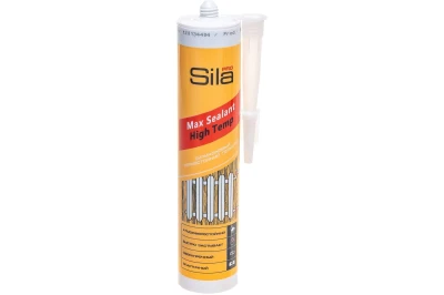 Герметик силиконовый термостойкий, красный, Sila PRO Max Sealant, High Temp