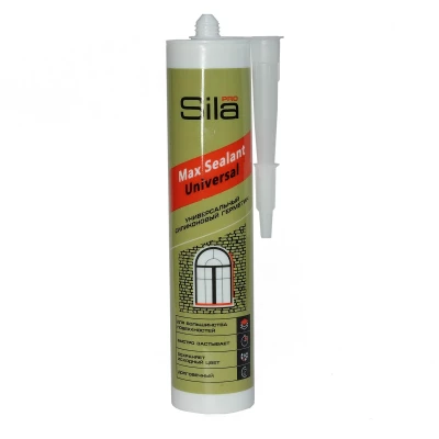 Герметик силиконовый универсальный, 280мл, Sila PRO Max Sealant,