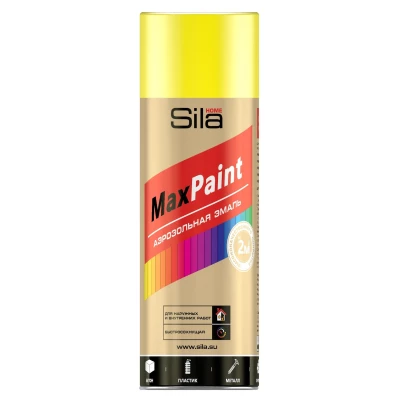 Эмаль аэрозольная, с мет.эфф., Sila HOME Max Paint