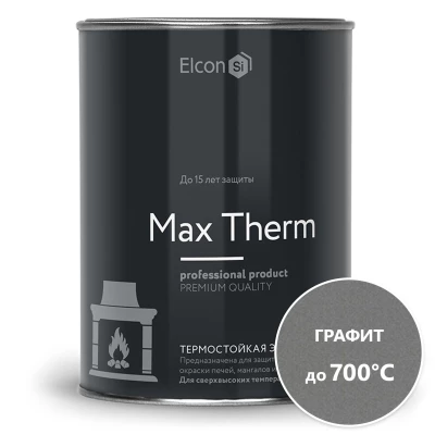 Эмаль термостойкая Elcon до 700 С
