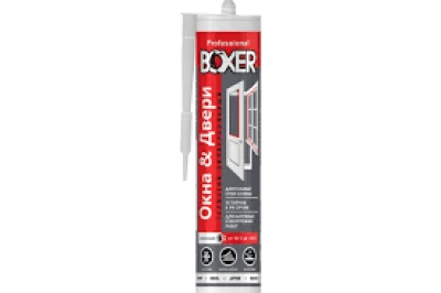 Герметик силиконовый универсальный бесцветный Boxer U